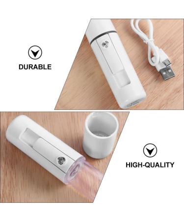 FOMIYES 2pi ces Vaporisateur Brume Nano Pour Visage Humidificateur De Beaut Portable Pulv risateur Facial Blanc Pour Hydratation De Peau - Buy Online on GoSupps.com