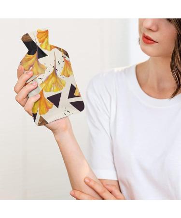 Hot Water Bottle with Lid - Rubber Hot Water Bag for Pain Relief Cramps Foot Warmer & Cold Therapy - Buy Online on GoSupps.com