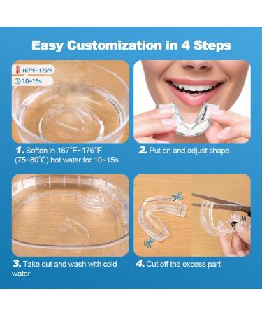8PC Bite Rail Set | Anti-Snoring & Teeth Protection | Crunching Rail with Storage Box for Nighttime & Exercises - Buy Online on GoSupps.com