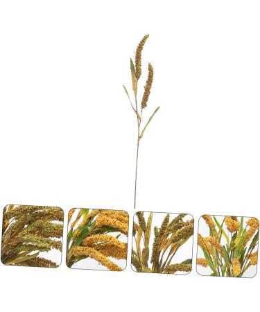 Ciieeo 3pcs Simulated Ears of Corn Artificial Wheat Ears Stalks Thanksgiving Decorations Wheat Home D cor Fall Decor Artificial Plants Simulation Wheat Ears Household Fake Grass Iron Greenx3pcs 12X75CMx3pcs - Buy Online on GoSupps.com