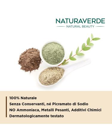 Naturaverde Henn Neutral Color | Ammonia-Free 100% Vegetable Professional Hair Dye - 100g - Buy Online on GoSupps.com