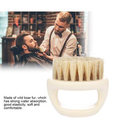 Buy Wild Boar Fur Beard Trim Brush - Softens & Tames Facial Hair | Best Men's Grooming Tool - Buy Online on GoSupps.com