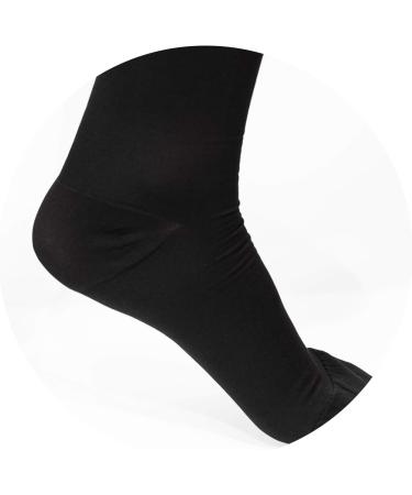 MD Non-Slip Compression Stockings - Thigh Height 15-20mmHg Support Stockings - Black - Size S - International Shipping Available - Buy Online on GoSupps.com