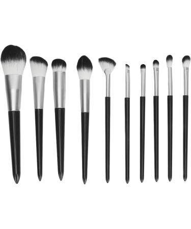 Cosmetic Brush Makeup Brush Set High Density Soft Bristles 10 Pieces for Daily Use for Travel - Buy Online on GoSupps.com