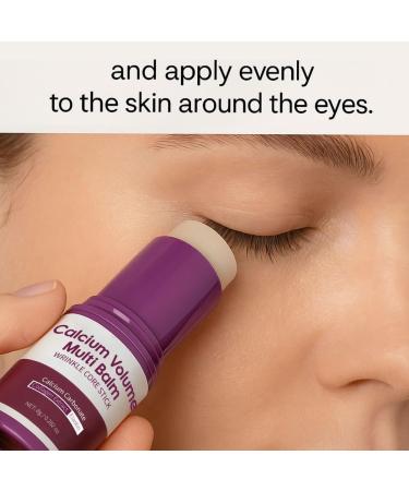 2PCS Calcium Volume Multi Balm Multi-Action Moisturizer Stick Stick Gentle Formula Improves Fine Lines Dark Circles Moisturizing Firming Eye Area Skincare - Buy Online on GoSupps.com