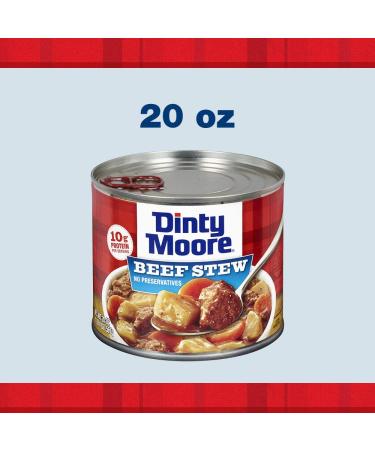 DINTY MOORE Beef Stew with Potatoes & Carrots 20oz (12 Pack) - Buy Online on GoSupps.com