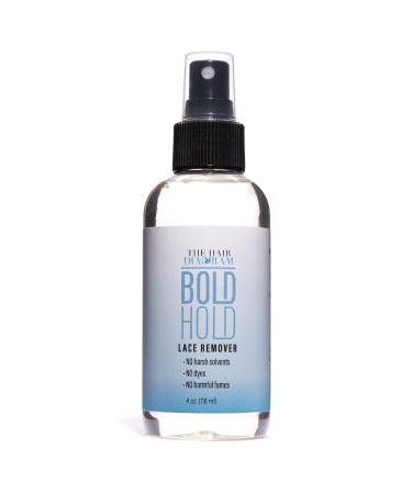 The Hair Diagram - Bold Hold Lace Remover - Bond Release Spray - Residue Removal Solution For Wigs, Extensions, & Hair Systems - Tape & Lace Glue Remover - NO Harsh Solvents, Dyes, Harmful Fumes - 4oz