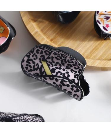 5 Pcs Western Cowboy Hair Claw Clips - Leopard Star Pattern Hair Clips for Women and Girls - Buy Online on GoSupps.com