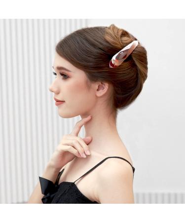 RC Roche 6-Piece Duck Beak Crocodile Hair Clips for Women & Girls - Strong Alligator Styling Clips in Small Brown - Buy Online on GoSupps.com