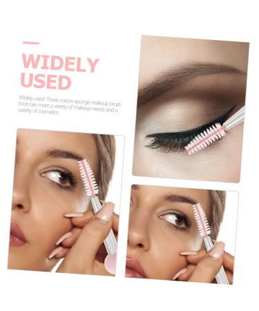 NOLITOY 6pcs Sponge Makeup Brush Set | Double Head Concealer Mascara & Eyebrow Stamper | Travel-Friendly Nylon Makeup Kit - Buy Online on GoSupps.com