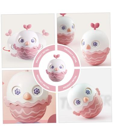 iFundom 2 Pcs Soothing Toys Set - Infant Cup Teether & Teething Rattles in Pink | Safe & Fun for Babies - Buy Online on GoSupps.com