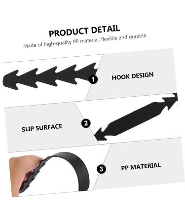 Healeeved 40 Stk Masking Hook Clip - Anti-Slip Face Mask Cord Buckle Durable Clothes Rack Holder Extension Cable Protection - Buy Online on GoSupps.com