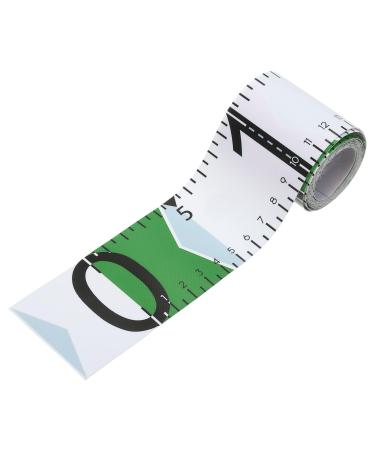 PATIKIL Self Adhesive Fish Ruler 53" Fish Tape Measure Sticker Tape Waterproof for Fishing Boat Kayak Workbench Green