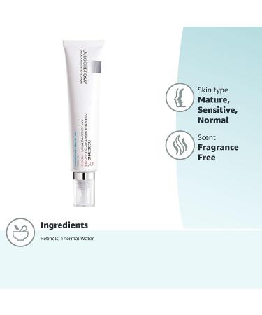 La Roche-Posay Redermic R Anti Aging Retinol Cream - 1 Fl Oz | Reduces Wrinkles, Fine Lines, & Age Spots - Buy Online on GoSupps.com