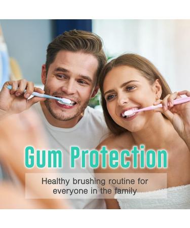 ACASSA Super Soft Nano Toothbrush | 20000 Bristles | Gum-Sensitive | Adults & Kids | Slim Black-White Case - Buy Online on GoSupps.com