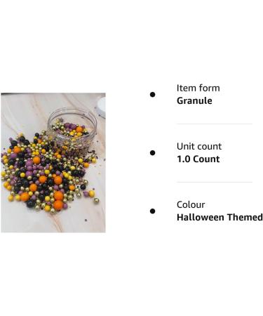Halloween Themed Sprinkles (35g Halloween Themed) 35 g (Pack of 1) Halloween Themed - Buy Online on GoSupps.com