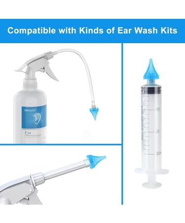 12 Pcs Ear Irrigation Tips for Safe & Easy Ear Lavage - Compatible with Melonsun & Epoboo Ear Wax Removal Kit - Buy Online on GoSupps.com