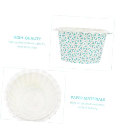 HOMSFOU 100 Pcs Cake Cups Baking Cake Cup Baking Cup Wraps Paper Dessert Liners Paper Muffin Wedding Cupcake Liners Mini Cupcake Liners Crayon Greaseproof Paper Round Container Baby 7.5X7.5X4CMx2pcs Greyx2pcs - Buy Online on GoSupps.com