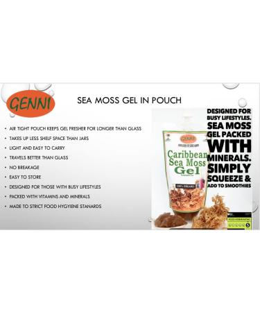 Caribbean Sea Moss Gel with a hint of Nutmeg & Cinnamon 250ml | Free same day shipping on orders b4 noon 1 - Buy Online on GoSupps.com