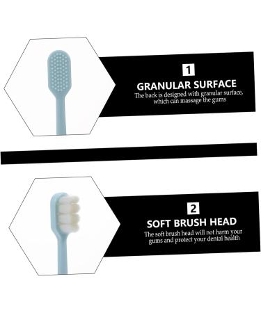 4 Pack Soft Infant Toothbrushes | Super Soft Sensitive Cleaning Tool | High-Quality Transparent PBT Filament for Kids - Buy Online on GoSupps.com