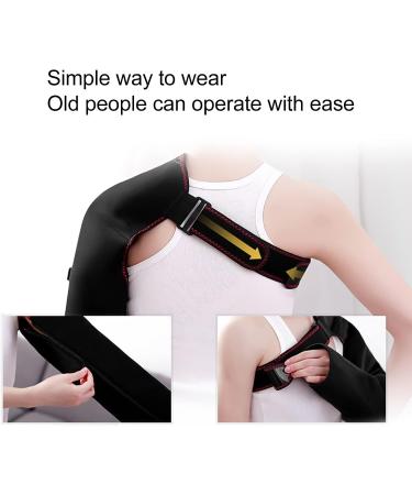 Buy Sonew Heating Full Arm Sleeve Brace - USB Shoulder Massage & Compression Wrap for Pain Relief | Fast International Shipping - Buy Online on GoSupps.com