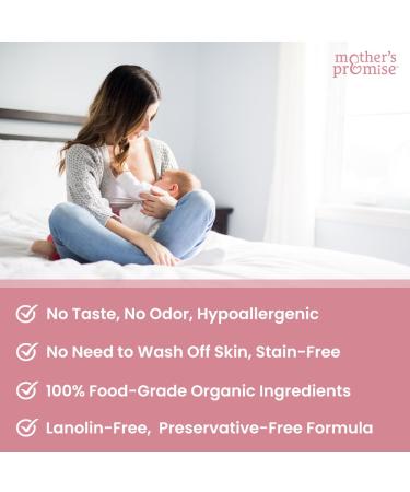 Organic Nipple Butter for Breastfeeding Moms | Lanolin-Free Nipple Cream | Safe for Nursing | 2oz Breastfeeding Essentials - Buy Online on GoSupps.com