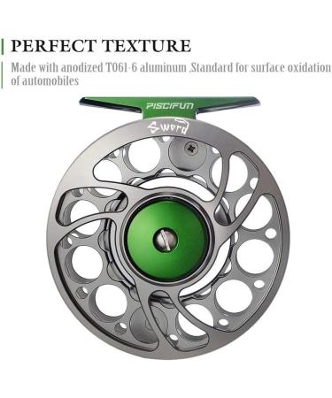 Piscifun Sword Fly Fishing Reel 5/6wt Gunmetal - CNC-Machined Aluminum Alloy Fly Reel - Buy Online on GoSupps.com