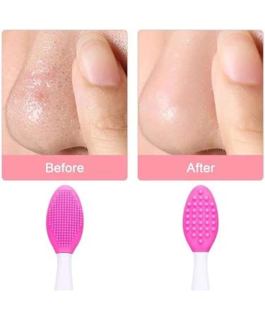 10Pcs Exfoliating Nose Brush Silicone Lip Brush Double-sided Soft Lip Brush Lip Scrub Brush Lip Scrubber Blackhead Brush for Lip Skin Smoothing Cleaning Perfect Makeup Tool Kits - Buy Online on GoSupps.com