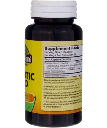 Nature's Blend Probiotic Blend 100 Capsules (Pack of 3) - Buy Online on GoSupps.com