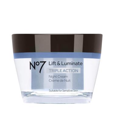 No. 7 Lift and Luminate Triple Action Night Cream - 1.69oz
