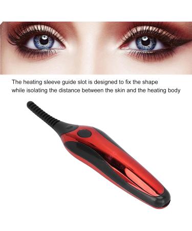 Buy Heated Eyelash Curlers - Long Lasting Electric Curlers with USB Charging | 3 Temperature Levels & Wide Spaced Combs - Buy Online on GoSupps.com