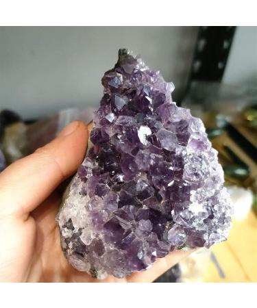 Room Decoration Home Natural Amethyst Quartz Cluster Crystal Specimen Home Decor (Size : 600-750g) - Buy Online on GoSupps.com