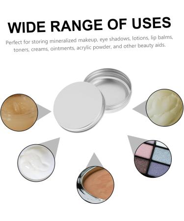 Buy Besportable 100ml Honey Glass Box & Metal Balsam Can - Perfect for Cosmetics Ointments and Travel - Buy Online on GoSupps.com