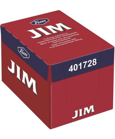  Fazer Fazer Jim Chocolate Bar filled with 70 bars of 14g - Buy Online on GoSupps.com