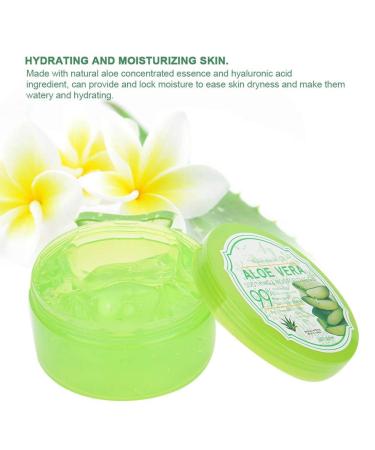 300g Organic Aloe Vera Gel - Natural Soothing Moisturizer for Skin & Hair Sunburn Relief Scar Repair & Anti-Inflammatory Care - Buy Online on GoSupps.com