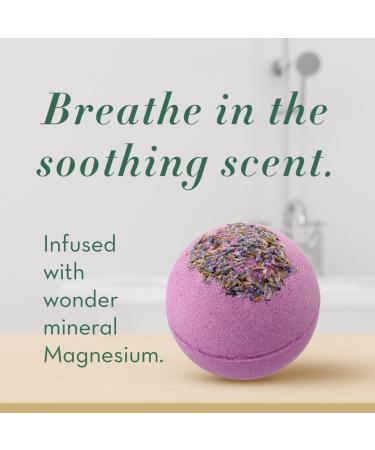 William Morris At Home Lavender Bath Bomb | 200g - Relaxing and Aromatic - Buy Online on GoSupps.com