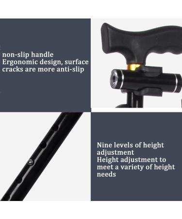 Walking Stick for Men and Women Lightweight Adjustable Durable & Portable A (B) - Buy Online on GoSupps.com