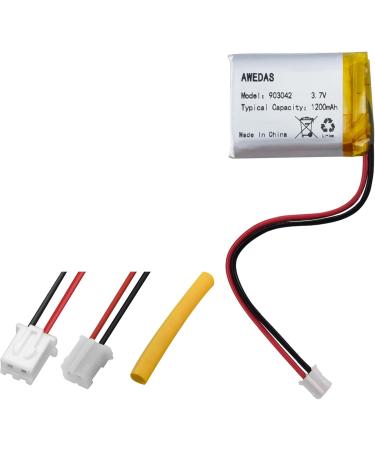 903042 Rechargeable Lipo Battery - Compatible Replacement for Multiple Devices | PH 2.54 JST Connector & Tool Included - Buy Online on GoSupps.com