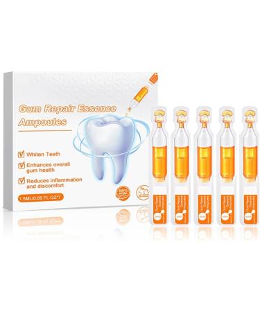 EXQST 2023 Gum Repair Ampoules Whitening Dental Disposable Serum Protect Gums Essence Gum Repair Essence Ampoules for Removing Tartar