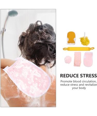 Shop Beaupretty 3-Piece Bath Towel Set | Exfoliating Scrubbers & Loofah | International Shipping - Buy Online on GoSupps.com