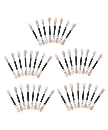 NOLITOY 40pcs Latex Eye Shadow Stick Sponges Eye Shadows Brush Kit Makeup Brush Kit Smudge Stick Eyes Miss