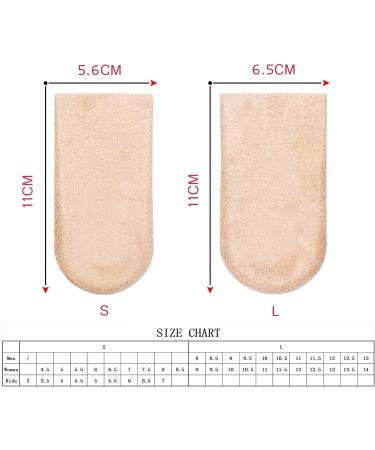 Adjustable Orthopedic Heel Lift Inserts - Gel Shoe Heels for Leg Length Discrepancies - Height Increase Insole (Women 9-13 / Men 8-12) - Buy Online on GoSupps.com