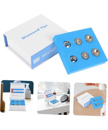 DOITOOL Diamond Micro-carving Head Skin Care Tips Facial Peeling Skin Cleansing Replacement Tips Facial Wand Substitute Beauty Equipment White - Buy Online on GoSupps.com