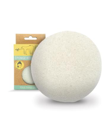 Feel Natural Konjac Sponge for Face - Gentle Exfoliation & Hydration | Eco-Friendly & Natural Skincare - Buy Online on GoSupps.com