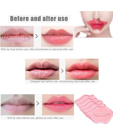 10 Pieces of Collagen Crystal Lip Mask Lip Sleep Mask Moisturizing Lip Mask Patch Reduce Lip Lines Nourish Lips Make Lips Clearer Natural Plant Formula Focusing on Repairing Damaged Dry Lips - Buy Online on GoSupps.com