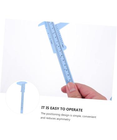 POPETPOP 2pcs Eyebrow Ruler Specialty Tools Eyebrow Measuring Ruler Multifunction Vernier Caliper Miss Major - Buy Online on GoSupps.com