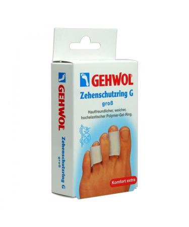 GEHWOL Polymer Gel Toe Protection Ring G large 2 pcs