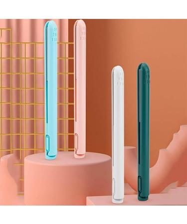 Mini Dual-Purpose Curling Iron & Hair Straightener - Portable 2 in 1 Ceramic Curler for Travel - USB Rechargeable Ideal for Long & Short Hair (White - Buy Online on GoSupps.com