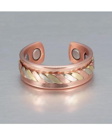 Magnetic Therapy Joint Bone Ring - Relieve Arthritis & Migraines | Magnetic Jewelry in Gift Box (K) - Buy Online on GoSupps.com