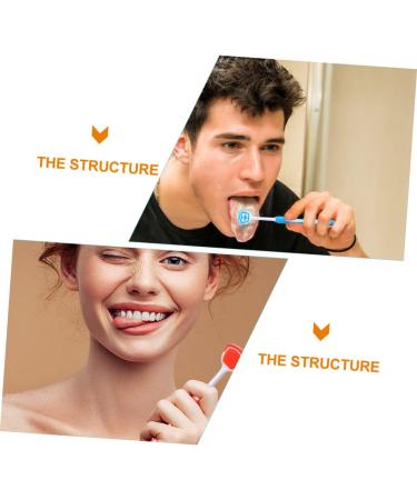 Healvian Tongue Cleaning Brush for Kids - Multifunctional Oral Hygiene Tool | Best Tongue Scraper for Effective Tooth & Breath Care - Buy Online on GoSupps.com